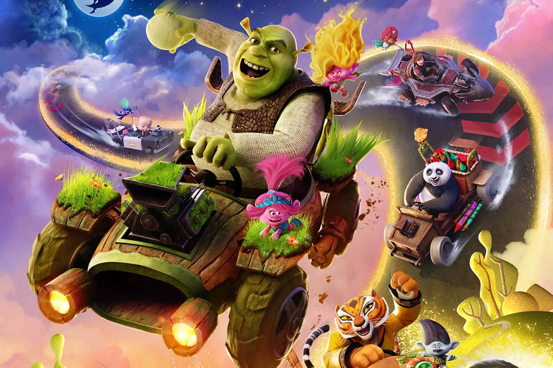 DreamWorks sfida Mario Kart con All-Star Kart Racing